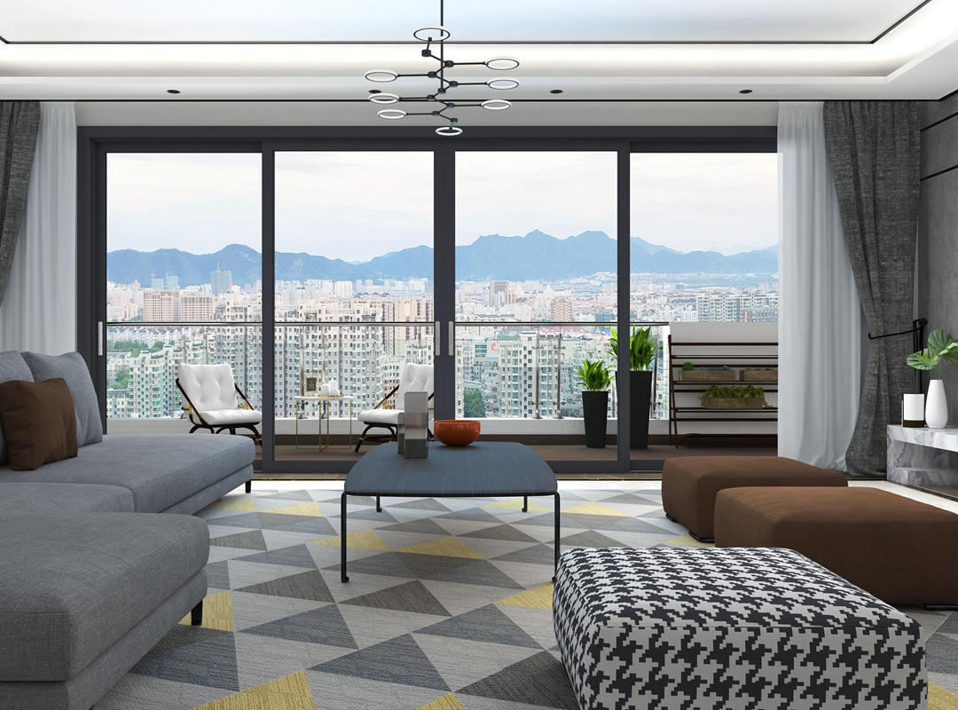 高端別墅為什么都喜歡裝斷橋鋁門窗?